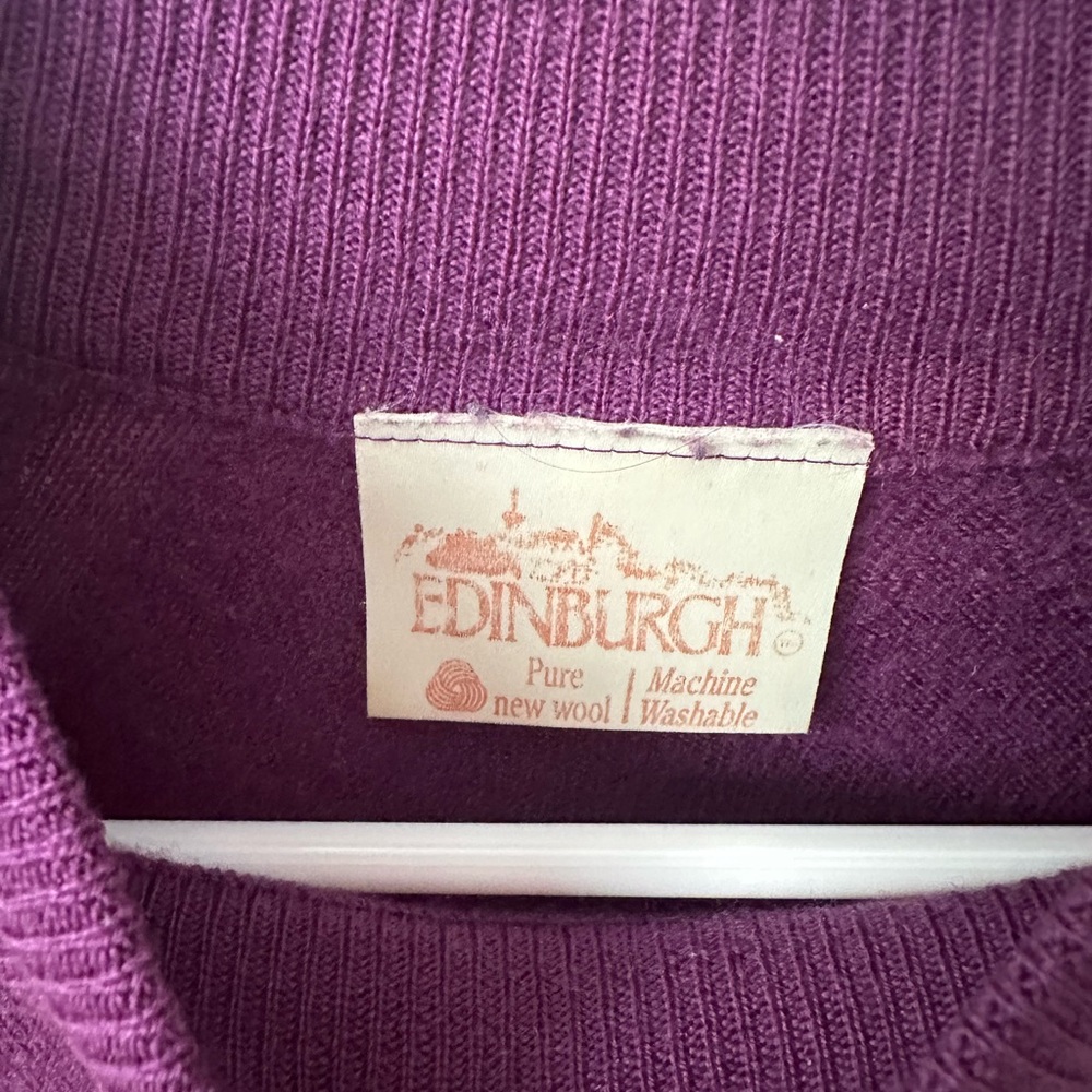 VINTAGE Edinburgh Wool Sweater